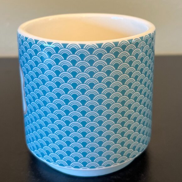 LETTER C Teal Scalloped Mermaid Scales MONOGRAM Initial C Mug ~ Jo-Ann Stores - Picture 4 of 10